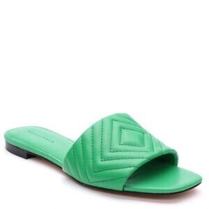 Sanctuary Women's Culture Quilted Slide Sandal In Jelly Bean Size 10
